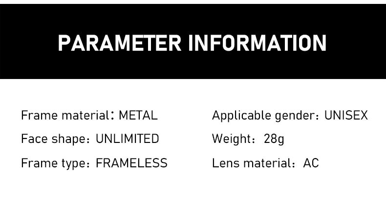 Miniaturbild: Fashion Rimless Diamond Sunglasses Brand Design Women Small Square Metal Sun gla