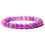 Thumbnail: Polished 8mm Natural Fluorite Beads Bracelets For Femme Purple Quartz Lucky Ener