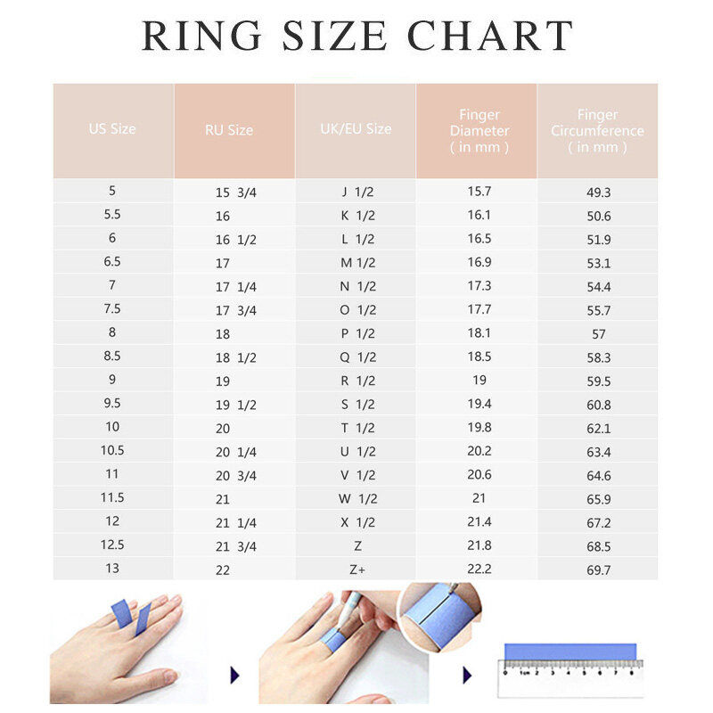 Miniaturbild: Wedding Ring for Women Real Pure 925 Sterling Silver Natural Ruby Genuine Gemsto