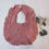 Thumbnail: Ruffle Muslin Bib (Antique Rose)