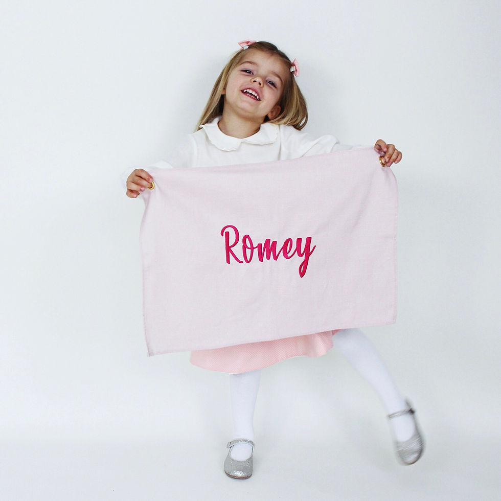 Thumbnail: Dusky Pink Personalised Banner