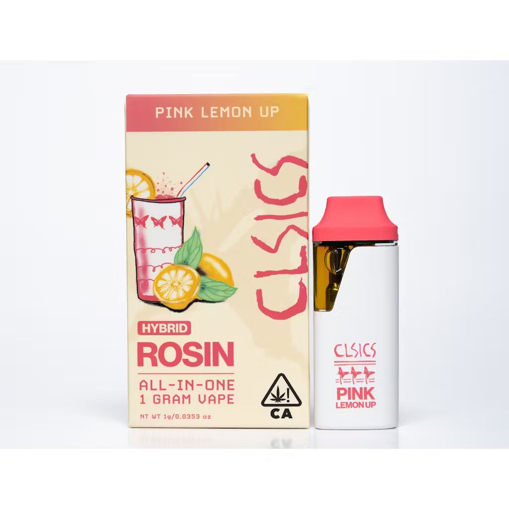 CLSICS - 1G LIVE ROSIN DISPOSABLE - PINK LEMON UP (S)