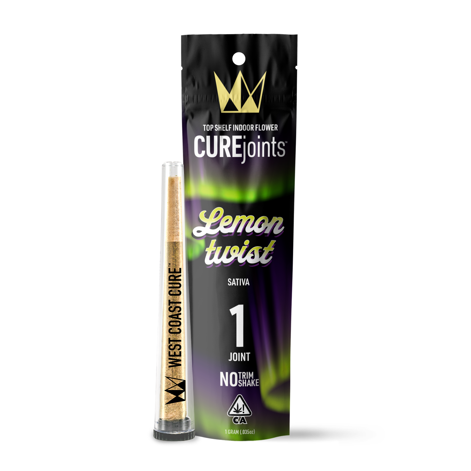WEST COAST CURE - 1G PREROLL - LEMON TWIST (S)