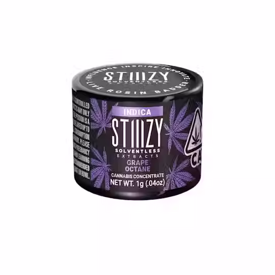 STIIIZY - LIVE ROSIN BADDER - GRAPE OCTANE (I)
