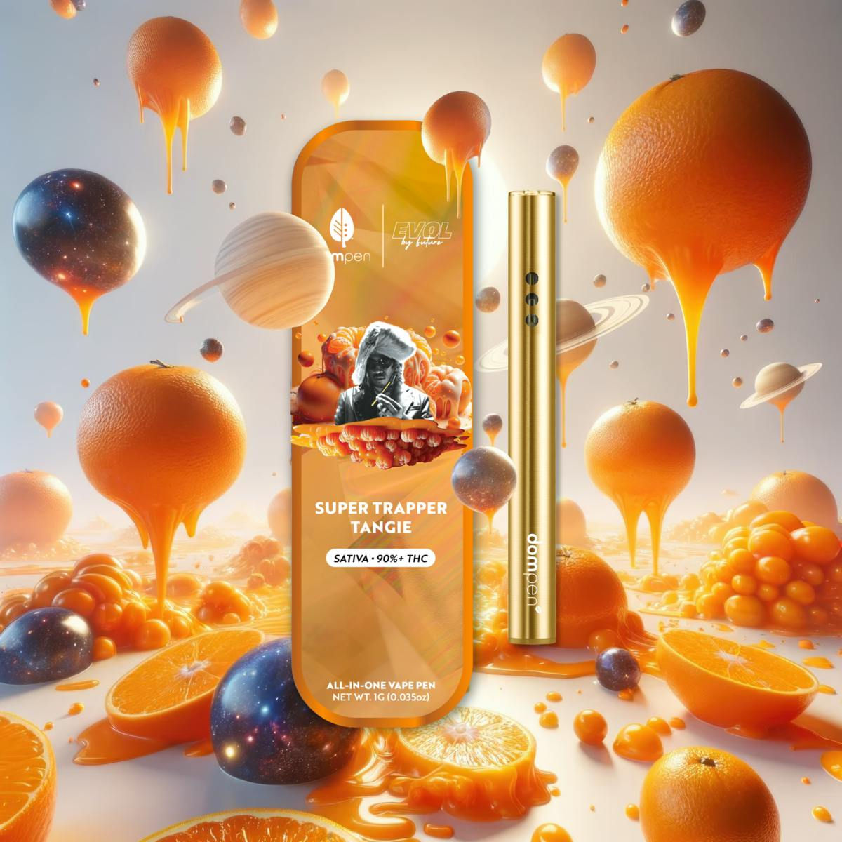 DOMPEN - 1G AIO DISPOSABLE - SUPER TRAPPER TANGIE (S)