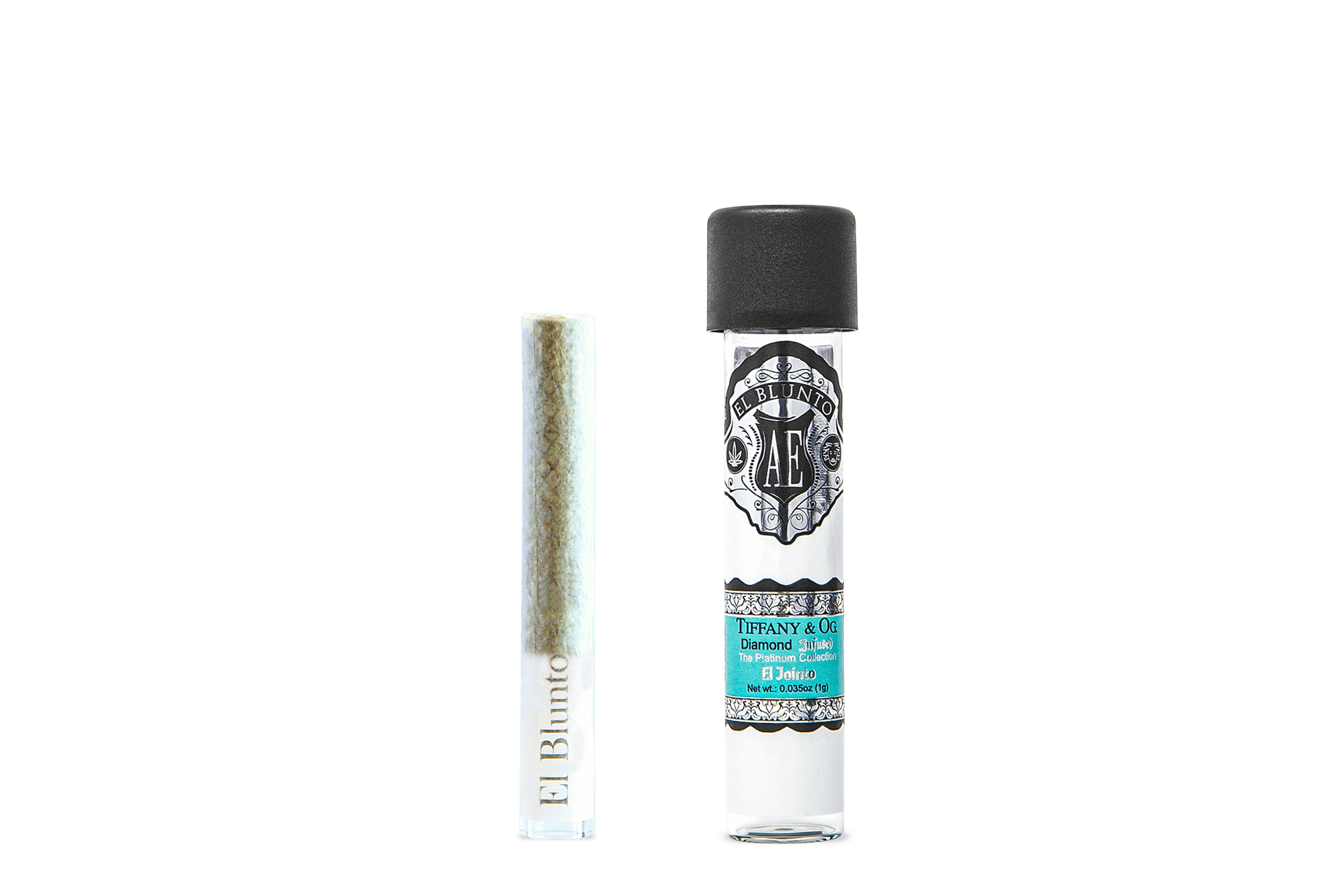 EL BLUNTO - 1G DIAMOND INFUSED "EL JOINTO" - TIFFANY & OG (H)