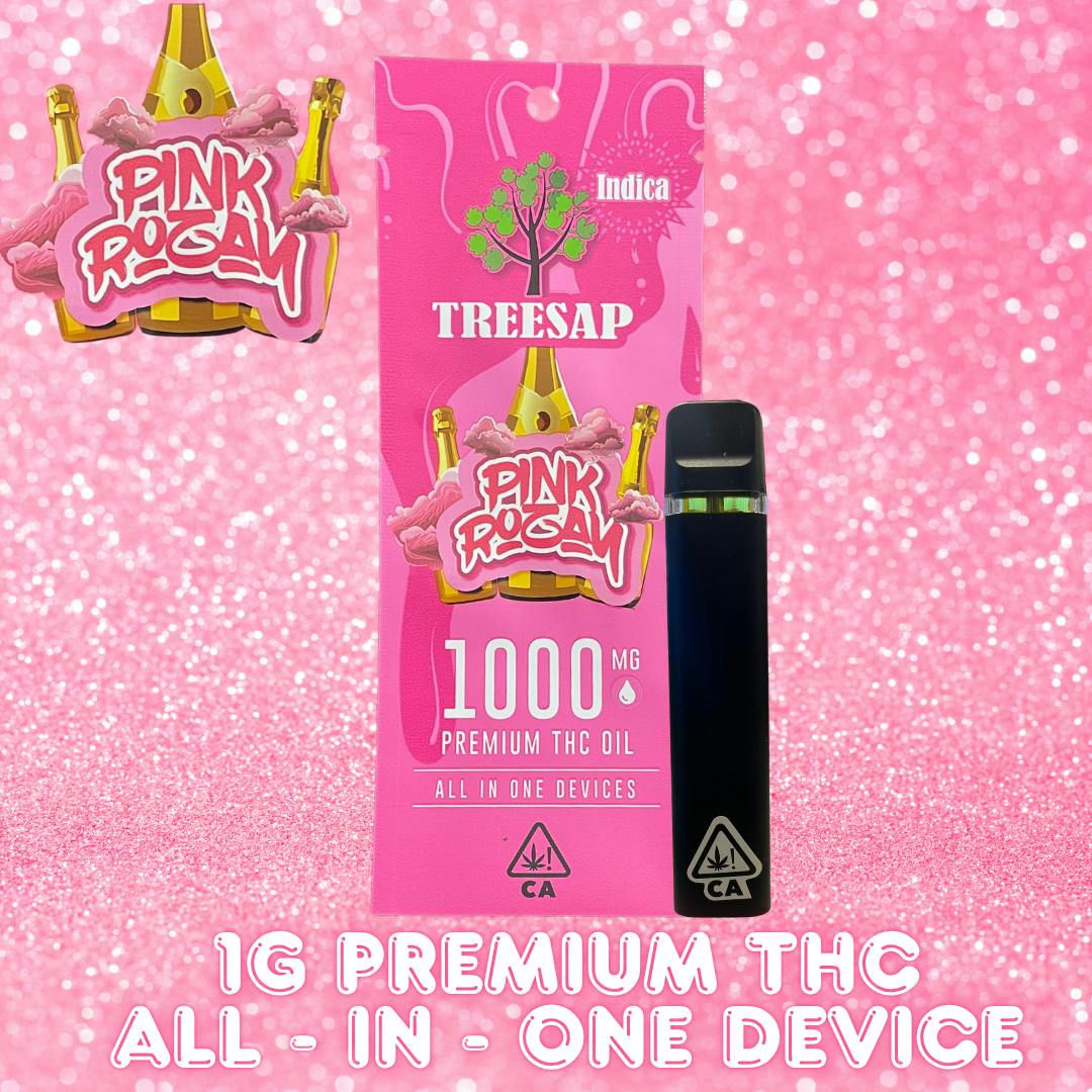 TREESAP - 1G AIO DISPOSABLE - PINK ROZAY (I)