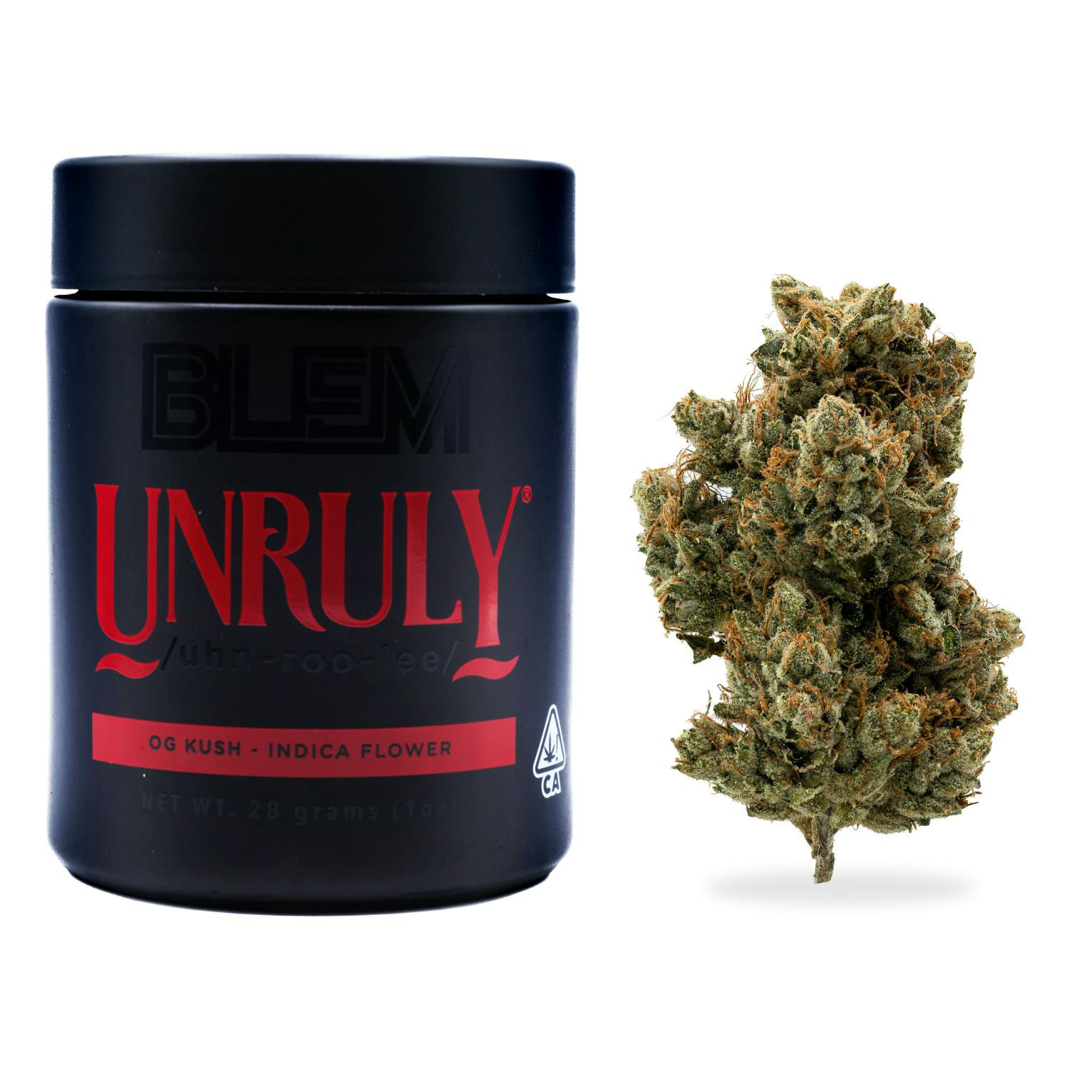BLEM - 28G FLOWER JAR - UNRULY OG (I)
