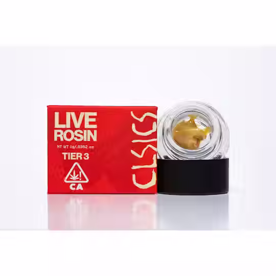 CLSICS - 1G LIVE ROSIN TIER 3 - FUNKY OG (I)