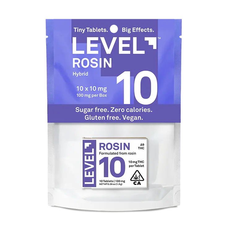 LEVEL - 10MG (10CT) ROSIN TABLETS - HYBRID