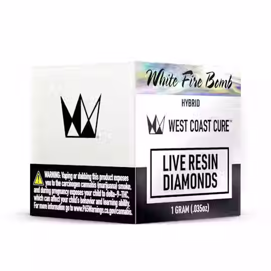 WCC - LIVE RESIN DIAMONDS - WHITE FIRE BOMB (H)