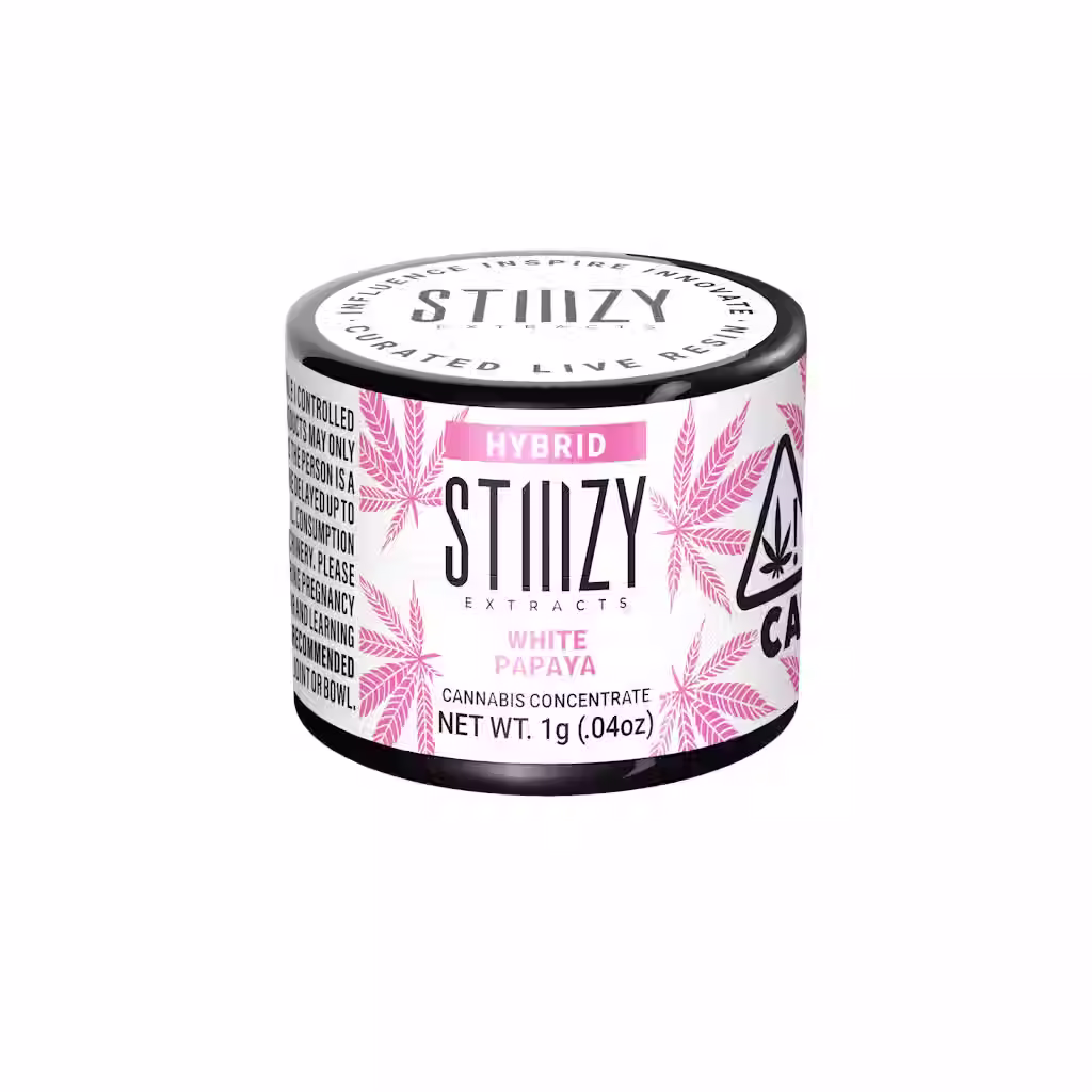 STIIIZY - CURATED LIVE RESIN - WHITE PAPAYA (H)