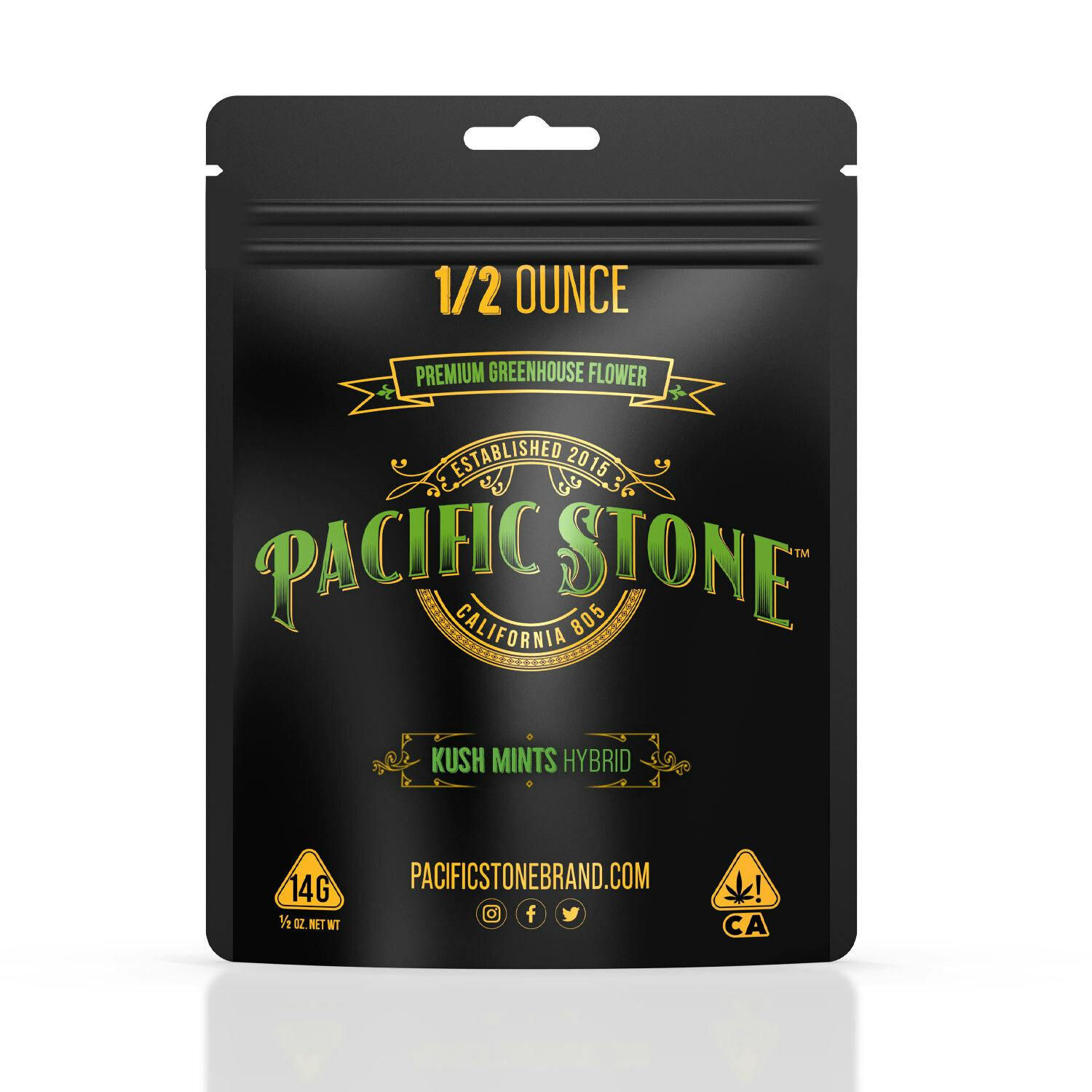 PACIFIC STONE - 14G FLOWER - KUSH MINTS (H)