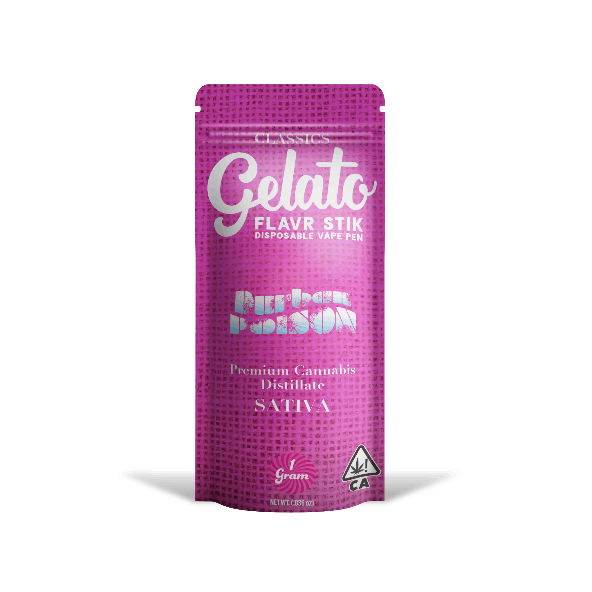 GELATO - 1G DISPOSABLE - DURBAN POISON (S)