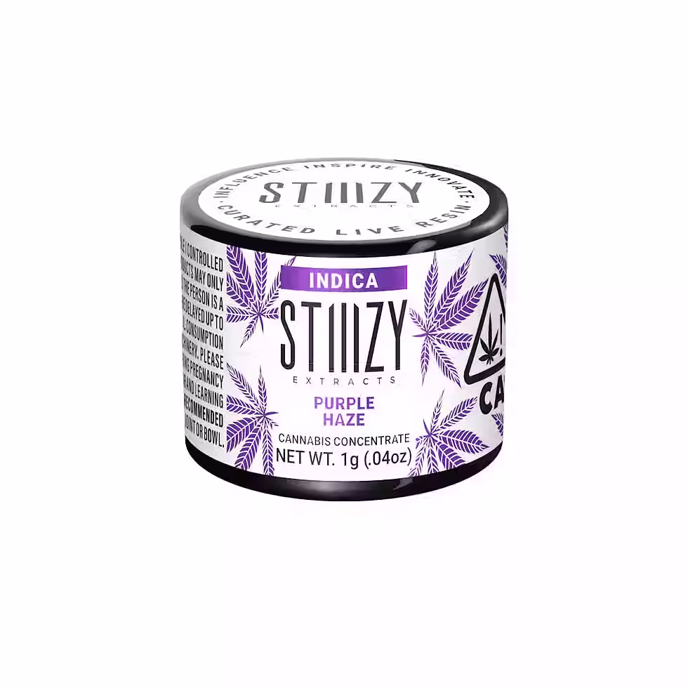 STIIIZY - CURATED LIVE RESIN - PURPLE HAZE (I)