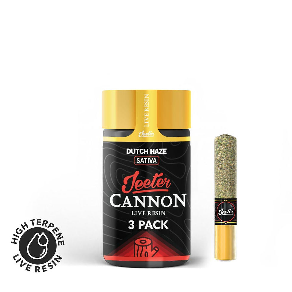 JEETER - LIVE RESIN CANNON 3PK (1.5G) - DUTCH HAZE (S)