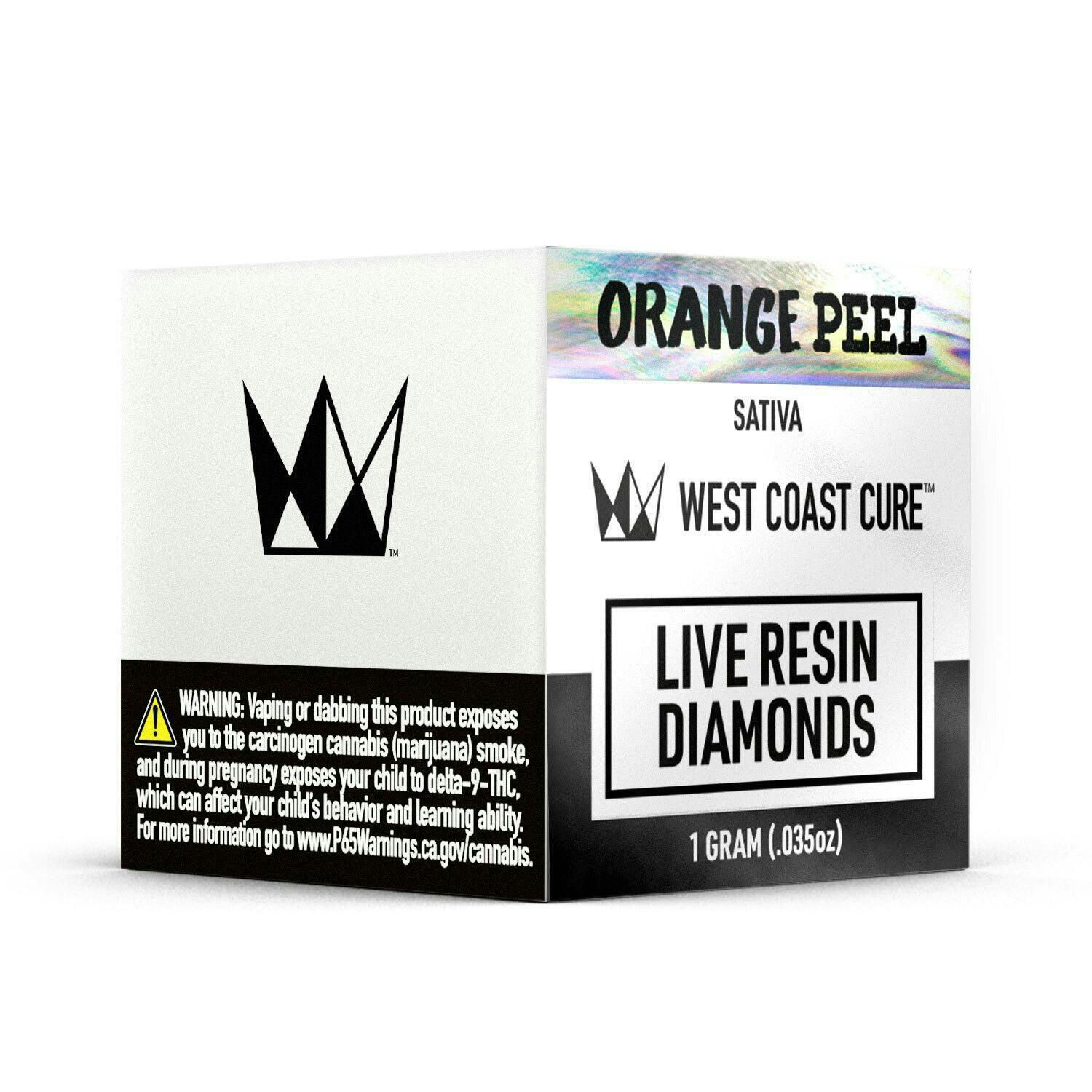 WCC - LIVE RESIN DIAMONDS - ORANGE PEEL (S)
