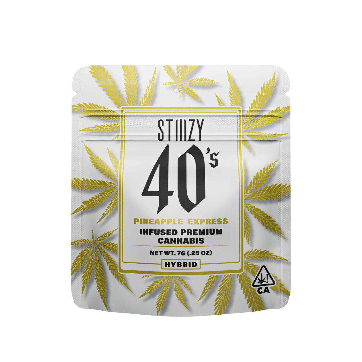 STIIIZY - 7G INFUSED FLOWER (SMALLS) - PINEAPPLE EXPRESS (H)
