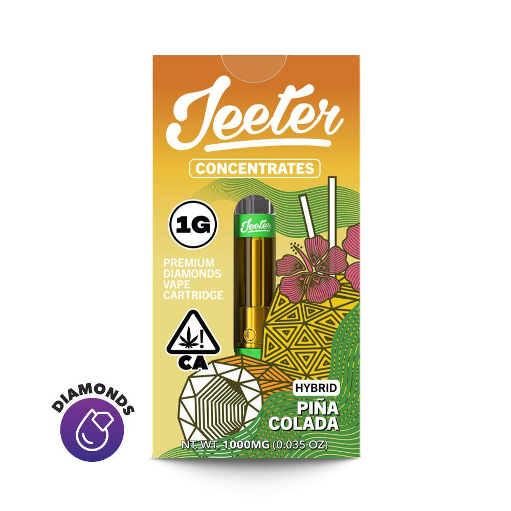 JEETER - 1G LIQUID DIAMONDS CART. - PINA COLADA (H)
