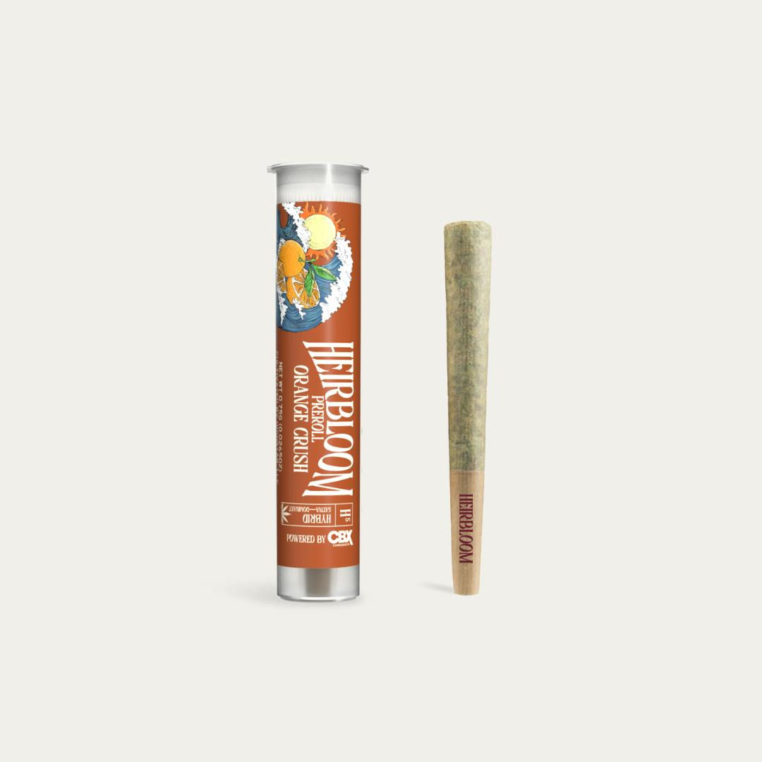HEIRBLOOM - .75G PREROLL - ORANGE CRUSH (H)