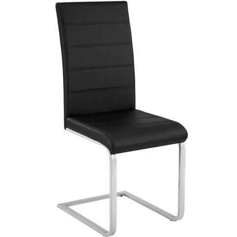 Silla Amsterdam Cuerina Negra NVK-1516