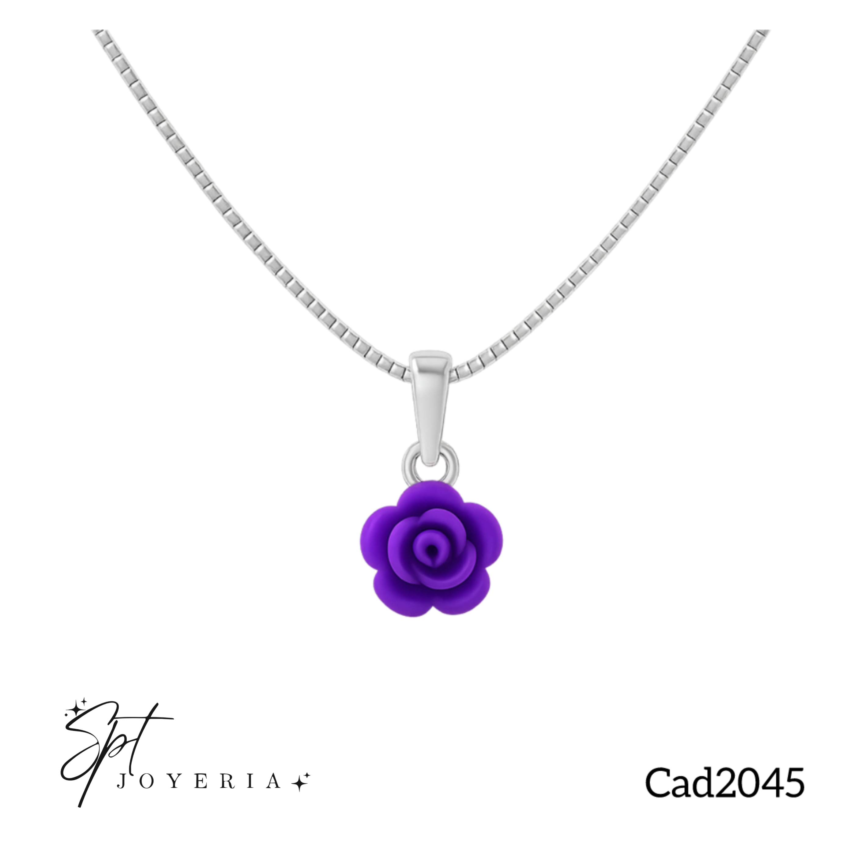 Cad2045 -  Cadena de flor 