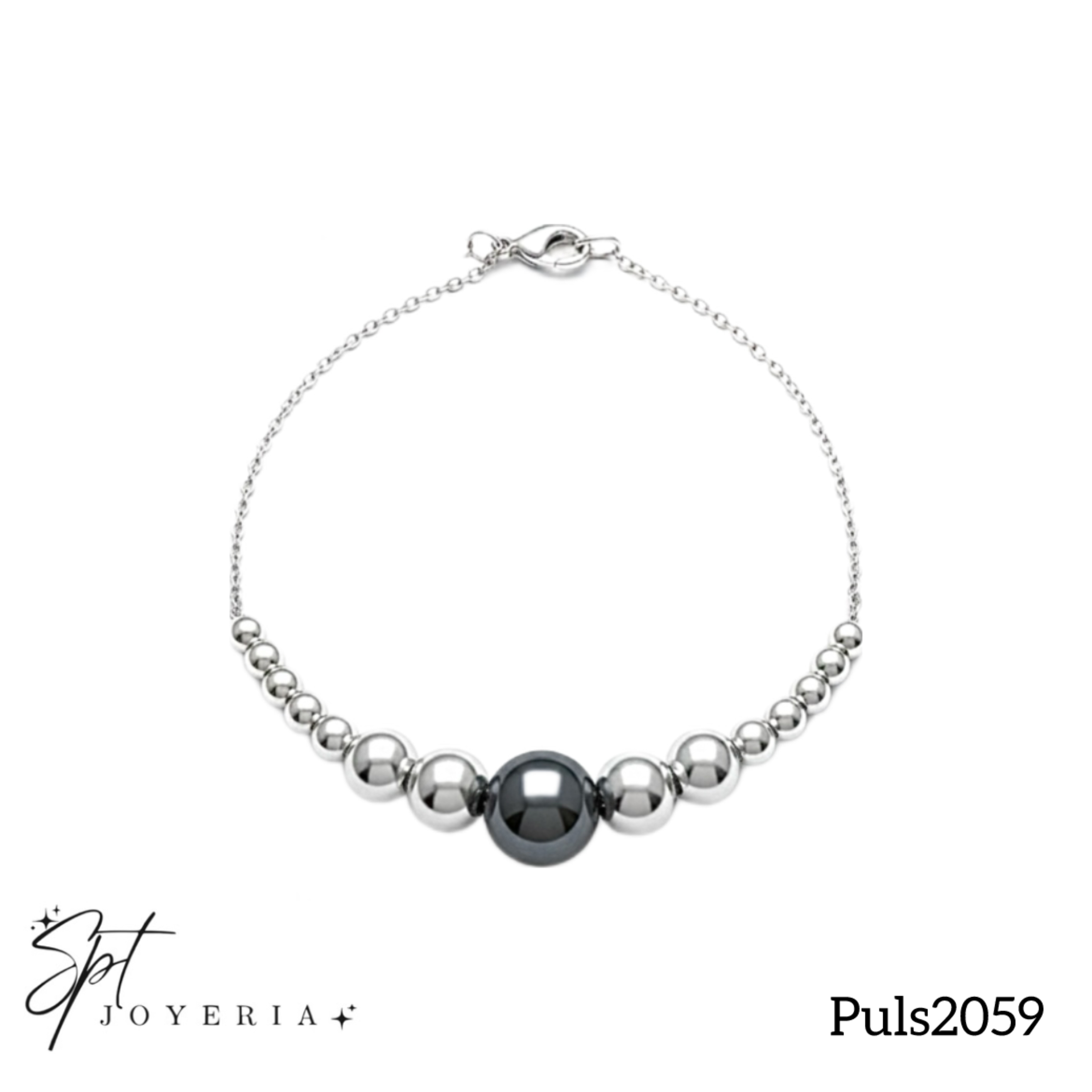 Puls2059 - Pulsera de pelotitas 