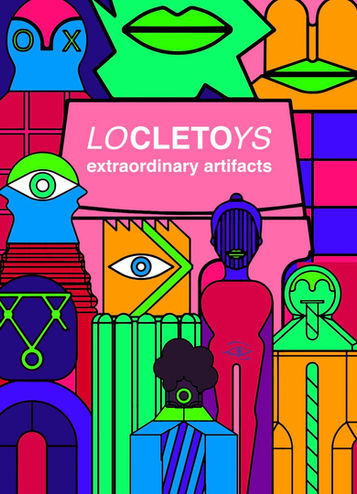 LOCLETOYS, ceramic art toys, limited edition
