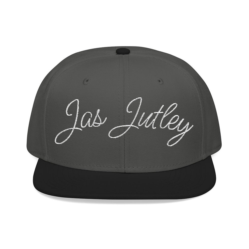 Jas Jutley Signature Snapback – Minimal Style, Maximum Vibes