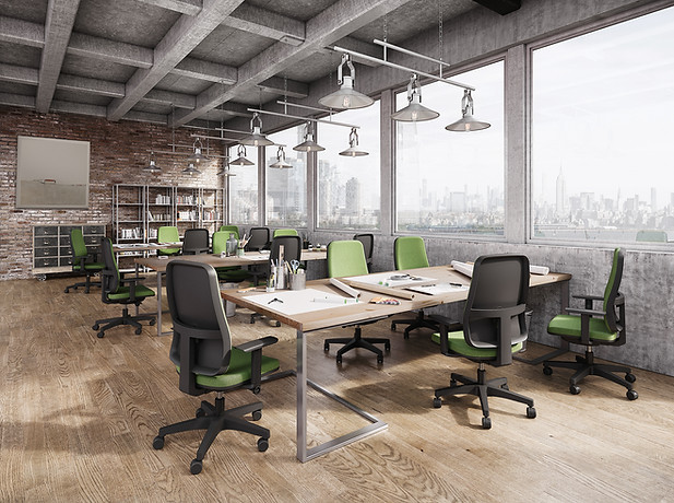 Καθίσματα γραφείου με γραφείο εργασίας και έπιπλα