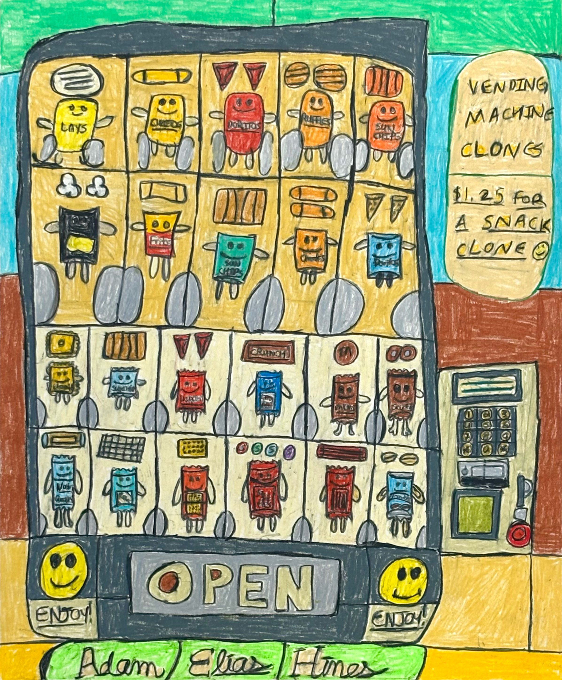 "Clone Vending Machine" by Adam Hines