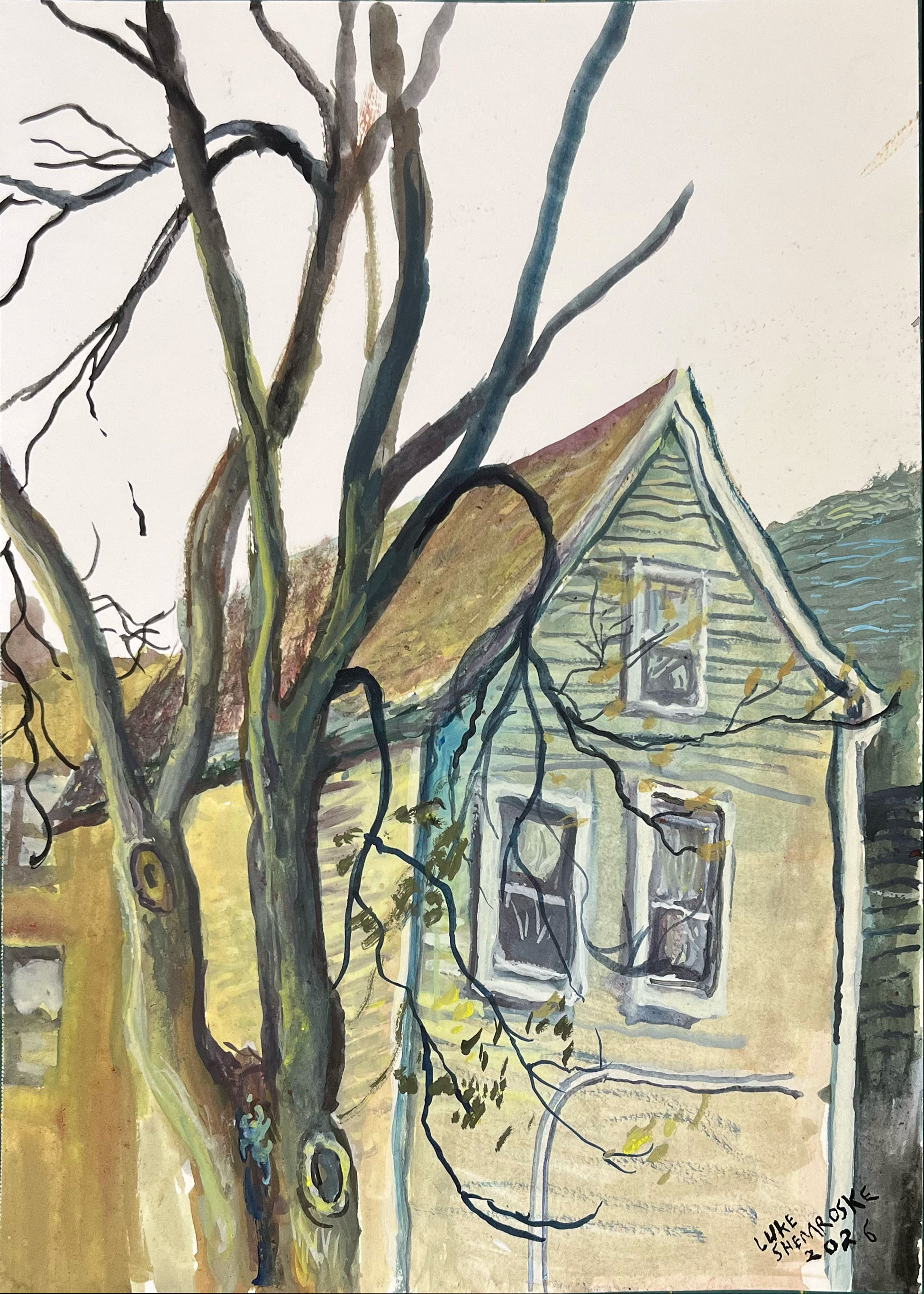 "Tree and House" by Luke Shemroske