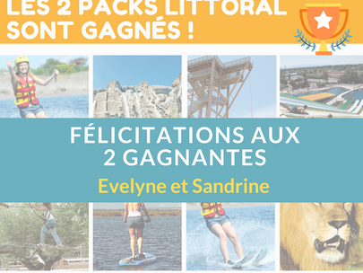 Jeu Littoral : les 2 Packs sont gagnés !