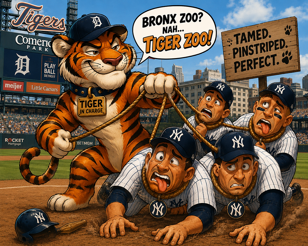 Tigers Tame Yanks