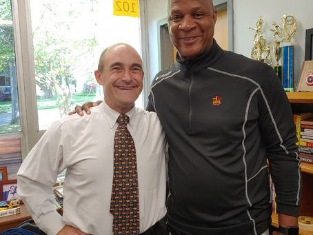 Having A Catch With Darryl Strawberry
