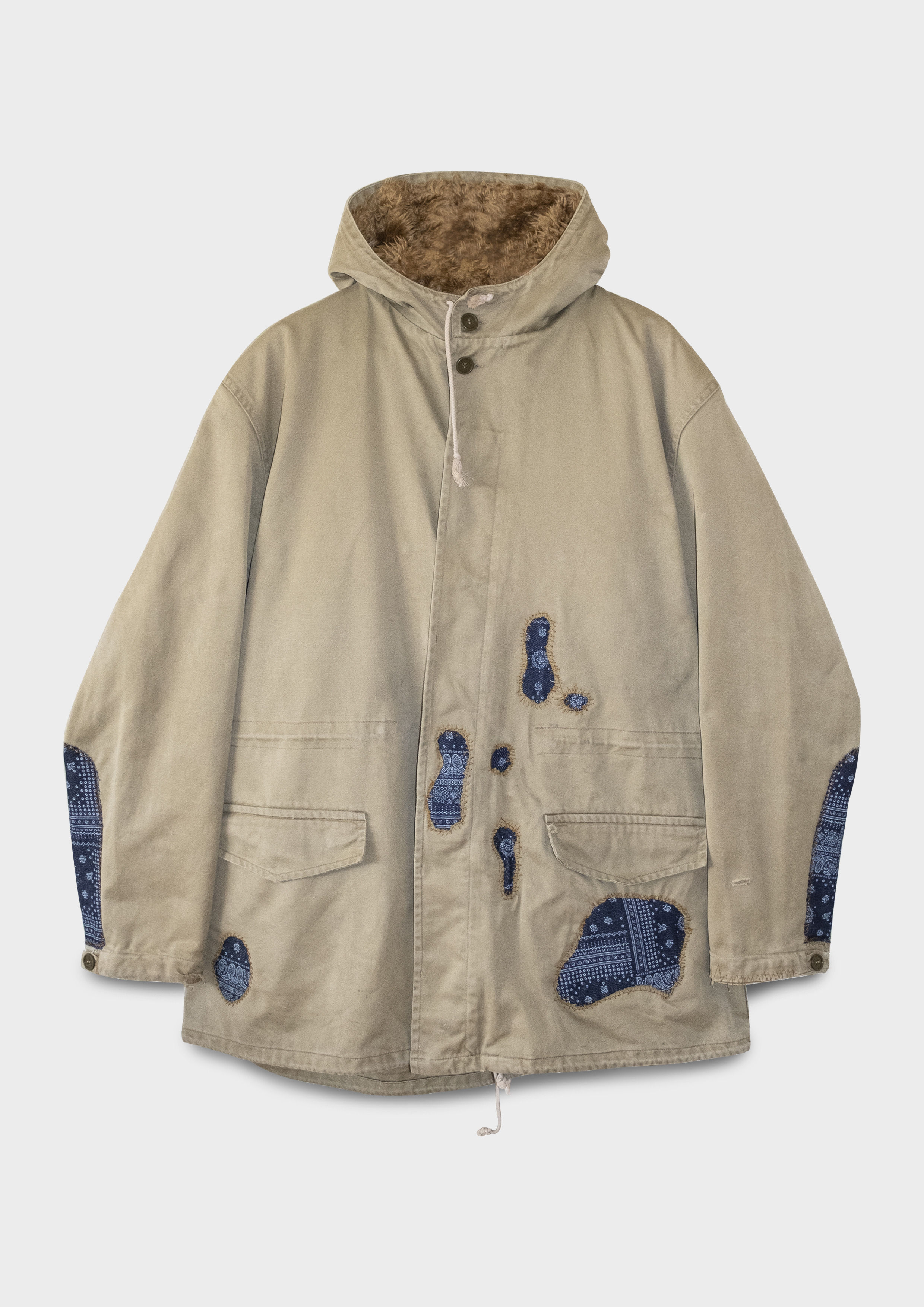Reworked Military Sherpa Camel Parka