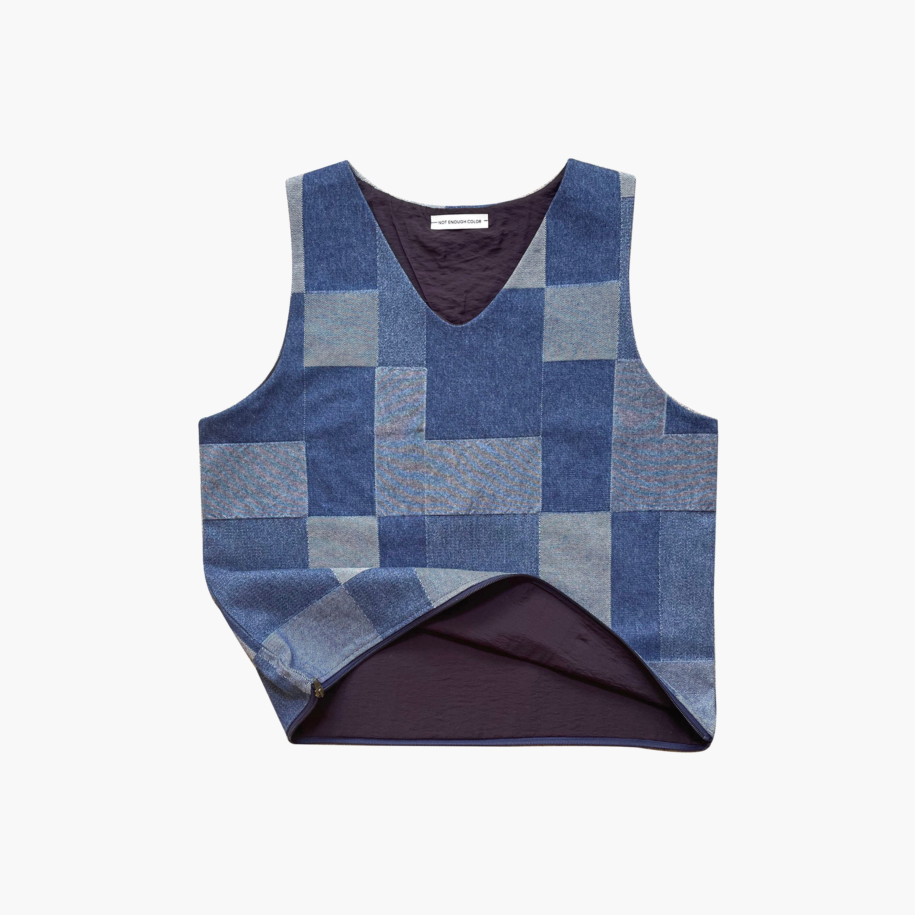 Patchwork Denim Shirt / Tote Bag