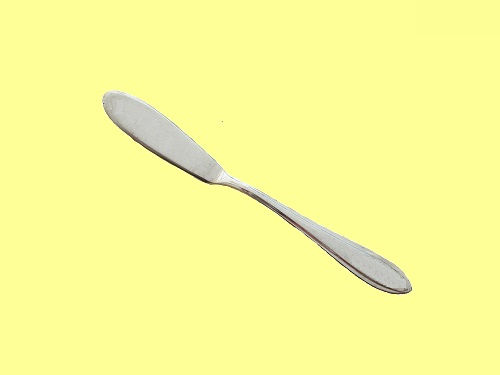 Verzilverde botermessen