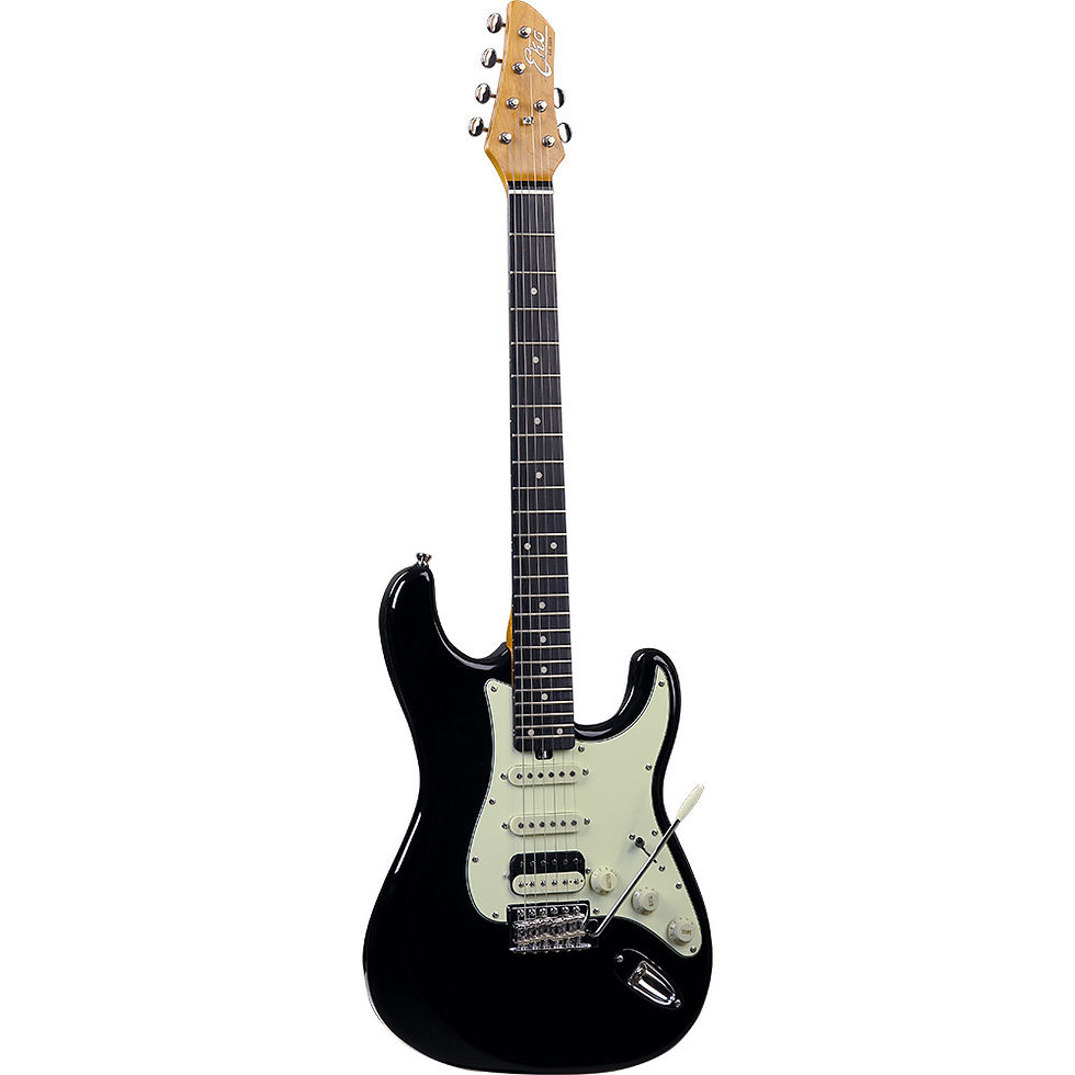 Thumbnail: Eko Aire V-Nos Electric Guitar Black
