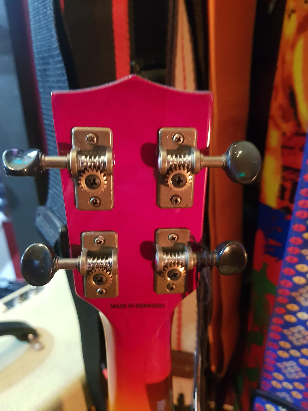 Thumbnail: Kala Flame Maple Tenor Ukulele in Cherry Burst