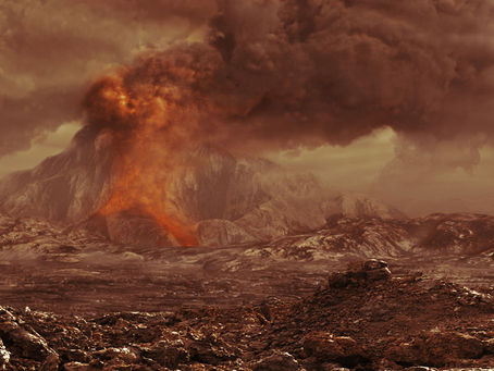Los flujos de lava en Venus