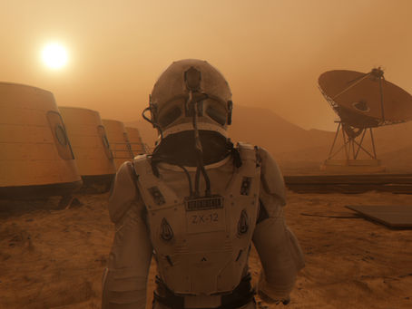 Tormentas de arena y vientos de Marte durante una misión humana al planeta