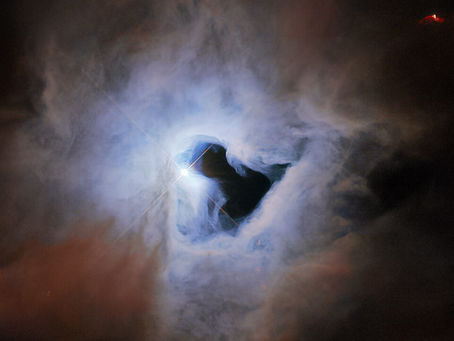 Una “puerta estelar” aparece entre las imágenes realizadas por Hubble