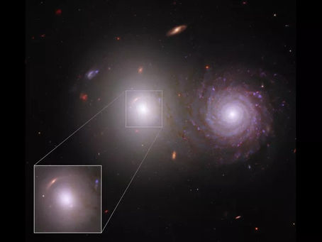 El Telescopio Espacial James Webb y el Hubble se unen para mirar a través del polvo cósmico