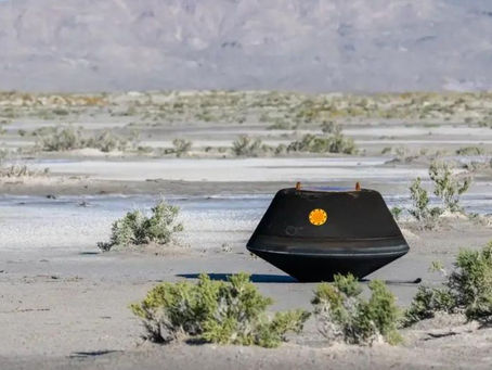 La cápsula de retorno de muestras de la misión OSIRIS-REx aterriza con éxito