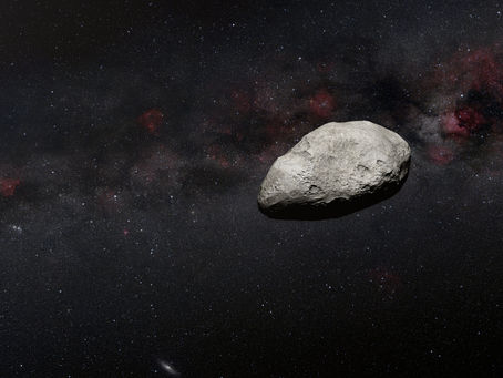 El telescopio Webb detecta un asteroide