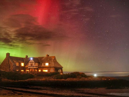 Intensa tormenta solar causa auroras sobre el Reino Unido y más (fotos)
