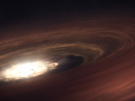 El telescopio Webb observa una sistema planetario en formación