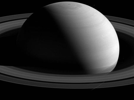 Saturno visto desde la Cassini