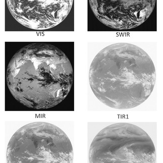 Primera imagen del generador de imágenes de 6 canales INSAT-3DS 7 de marzo de 2024, 05:50 UT